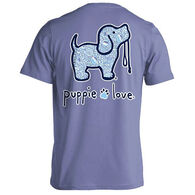 Puppie Love Men's & Women's Pearl Pup Short-Sleeve T-Shirt