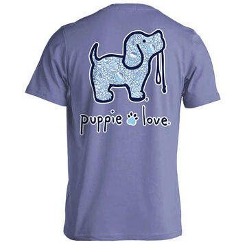 Puppie Love Mens & Womens Pearl Pup Short-Sleeve T-Shirt