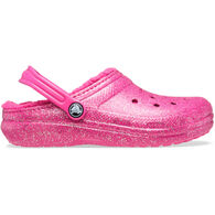 Crocs Toddler Boys' & Girls' Classic Lined Glitter Clog