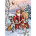 LPG Greetings Woodland Santa Boxed Christmas Cards