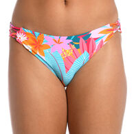 Maxine Swim Group Women's Hobie Tropic Strappy Hipster Swimsuit Bottom