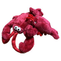 Pet Souvenirs Squeaky Lobster Plush Dog Toy