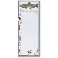 Hatley Little Blue House Fishful Thinking Magnetic List Notepad