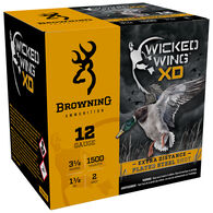 Browning Wicked Wing XD 12 GA 3.5" 1-1/2 oz. #2 Plated Steel Shotshell Ammo (25)
