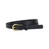 Most Wanted USA Womens Basic Skinny Equestrian Buckle Leather Belt