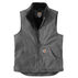Carhartt Mens Big & Tall Loose Fit Washed Duck Sherpa-Lined Mock-Neck Vest