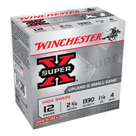 Winchester Super-X High Brass 12 GA 2-3/4" 1-1/4 oz. #4 Shotshell Ammo (25)