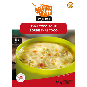 Happy Yak Coconut Thai GF Soup - 2 Servings