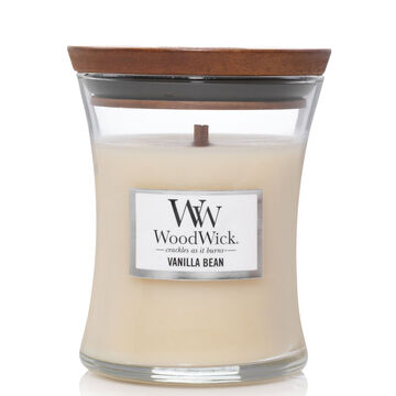 Yankee Candle WoodWick Medium Hourglass Candle - Vanilla Bean