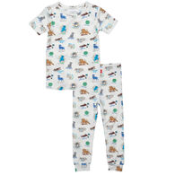 Magnetic Me Toddler Boy's Dog Days Modal Magnetic No Drama Short-Sleeve Pajama Set, 2-Piece