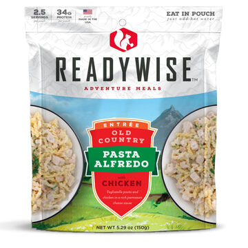 ReadyWise Old Country Pasta Alfredo w/ Chicken - 2.5 Servings