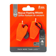SOL Rescue Floating Whistle - 2 Pk.