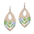 Illustrated Lights Womens Willow Wood E42M Earring