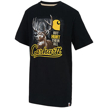 Carhartt Boys Out Hunt Them All Short-Sleeve T-Shirt