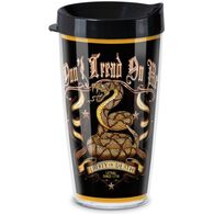 Highland Home Don't Tread On Me 16 oz. Double Wall Tumbler w/ Lid