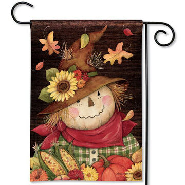 BreezeArt Autumn Scarecrow Garden Flag