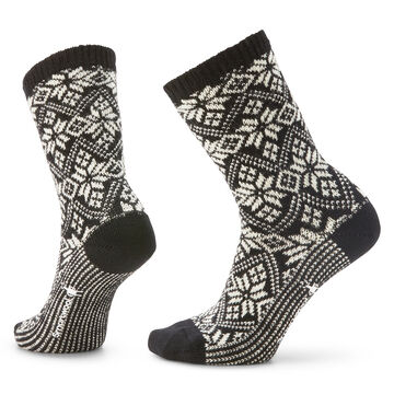 SmartWool Womens Everyday Traditional Snowflake Crew Sock