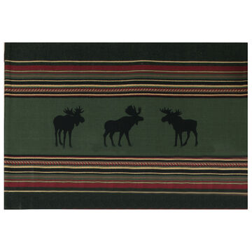 Kay Dee Designs Woodland Moose Printed Woven Placemat