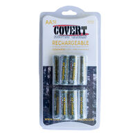 Covert Rechargeable NiMH AA Batteries - 12 Pack