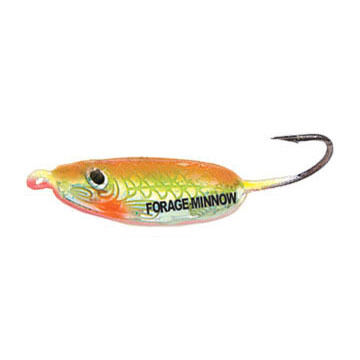 Northland Tackle Forage Minnow Jig FMJ6-20 Super Glo Perch 2 Pack #6 Hook 