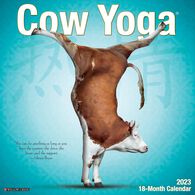 Willow Creek Press Cow Yoga 2023 Wall Calendar