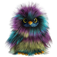Aurora Luxe Boutique 10" Eden Owl Plush Stuffed Animal