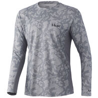 Huk Men's Icon X Running Lakes Performance Long-Sleeve Shirt