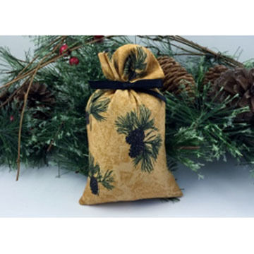 Moosehead Balsam Fir Gold Pine Cone Bag