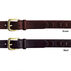 Lavin Mens Oil-Tanned with Links Leather Belt