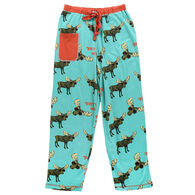 Lazy One Women's Don't Moose With Me Regular Fit PJ Pant