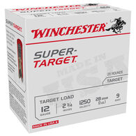 Winchester Super-Target 12 GA 2.75" 1 oz. #9 Shotshell Ammo (250)