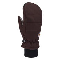Carhartt Women's Insulated Duck/Synthetic Leather Knit Cuff Mitt