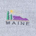 ESY Mens Mountain Logo Full Zip Sweatshirt