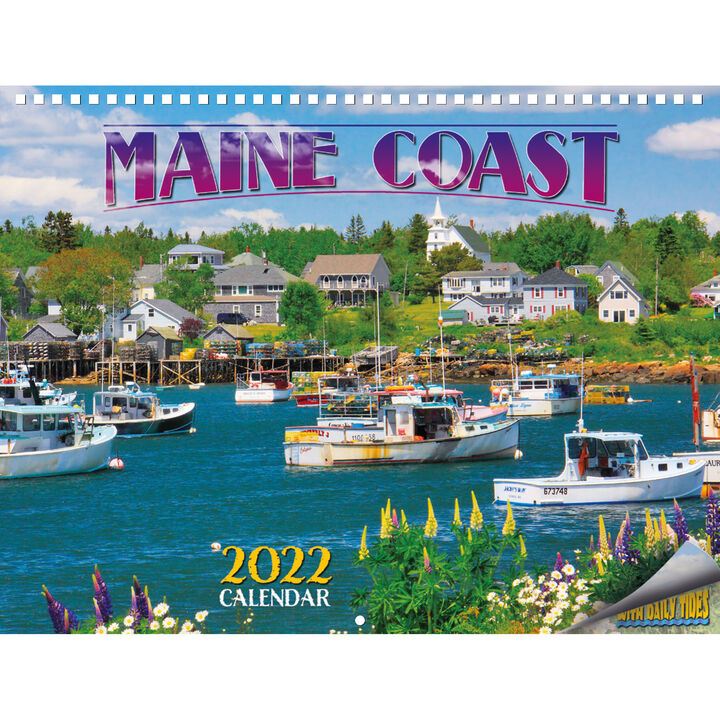 Maine Calendar Of Events 2022 Maine Scene Maine Coast 2022 Wall Calendar | Kittery Trading Post