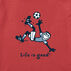 Life is Good Boys Jake Kick Soccer Vintage Crusher Short-Sleeve T-Shirt