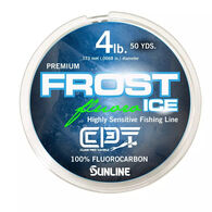 Clam CPT Frost Ice Fluorocarbon Ice Fishing Line - 50 Yards