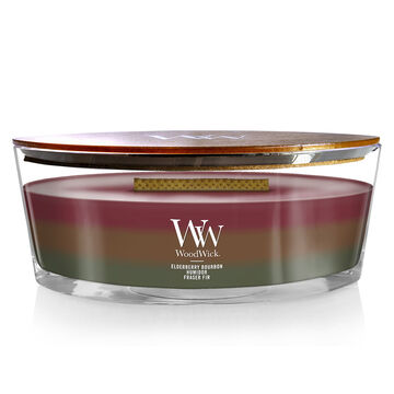 Yankee Candle WoodWick Ellipse Trilogy Candle - Hearthside