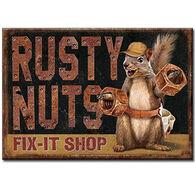 Desperate Enterprises Rusty Nuts Fix It Shop Magnet