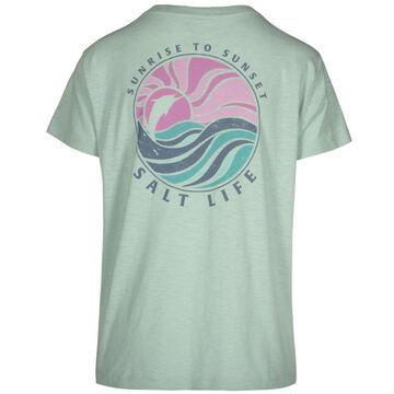 Salt Life Womens Sunrise to Sunset Short-Sleeve T-Shirt