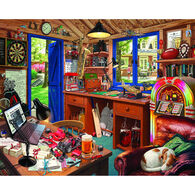 White Mountain Jigsaw Puzzle - Dad's Hideaway