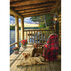 Outset Media Jigsaw Puzzle - Cabin Porch