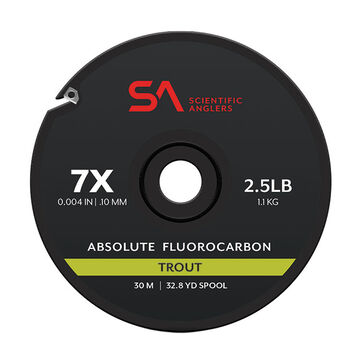 Scientific Anglers Absolute Fluorocarbon Trout Tippet - 30 Meters