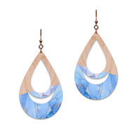 Illustrated Lights Women's Willow Wood D37M Earring