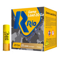 Rio Game Load Field Load 20 GA 2-3/4" 1 oz. #8 Shotshell Ammo (25)