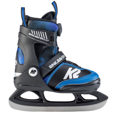 K2 Childrens Rink Raven Boa Adjustable Ice Skate - Discontinued Color