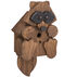 Brookside Woodworks Amish Handcrafted Raccoon Birdhouse