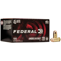 Federal American Eagle 45 Auto 230 Grain FMJ Handgun Ammo (100)