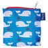Rockflowerpaper Whales Blue Reusable Blu Bag