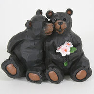 Slifka Sales Co Sitting Bear Couple Figurine