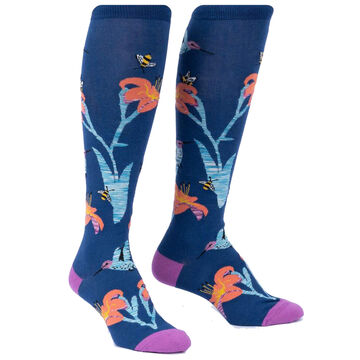 Sock It To Me Womens Hummmmmingbird Knee High Sock